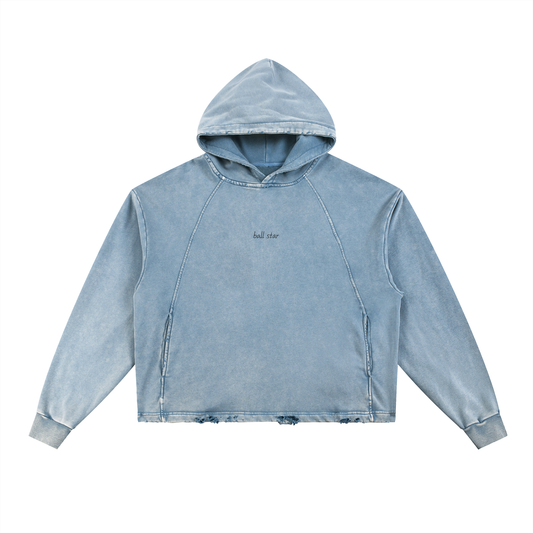 Denim hoodie